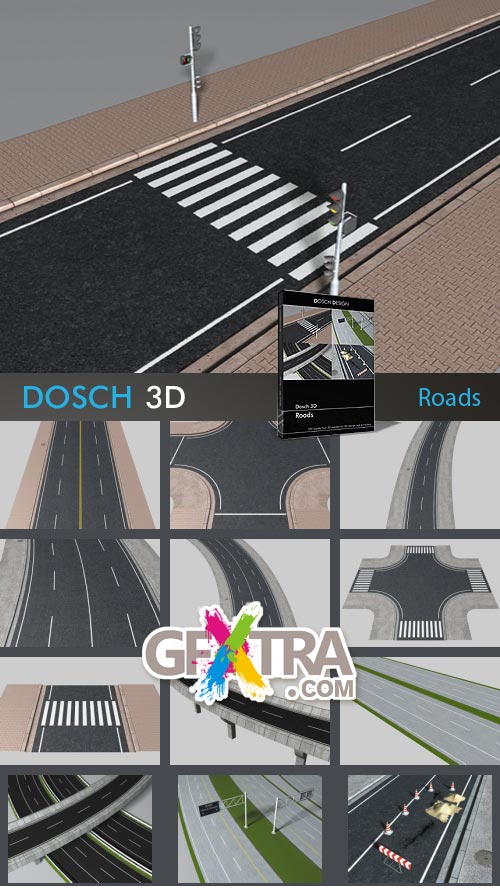 Dosch 3D: Roads 390x3ds