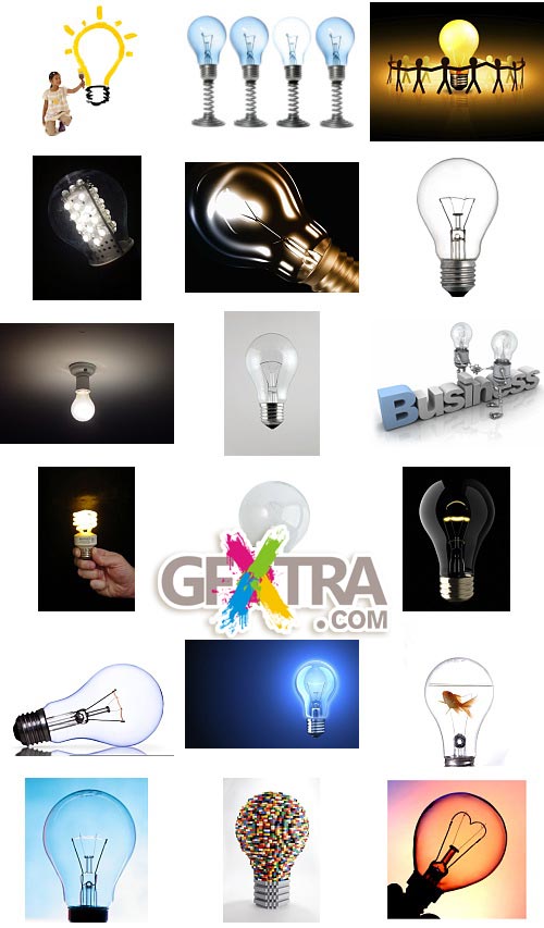 StockMIX - Lightbulbs 108xJPGs
