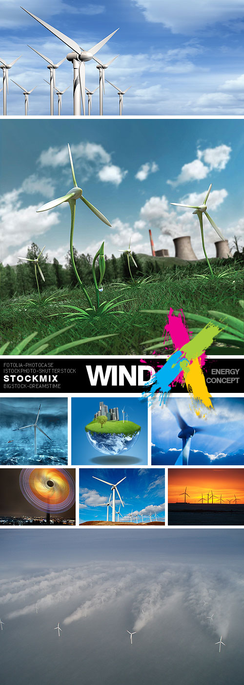 StockMIX - Energy Concept - Wind Energy 346xJPGs