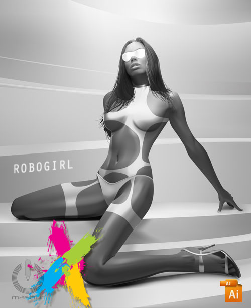 RoboGirl, Mashur Design AI