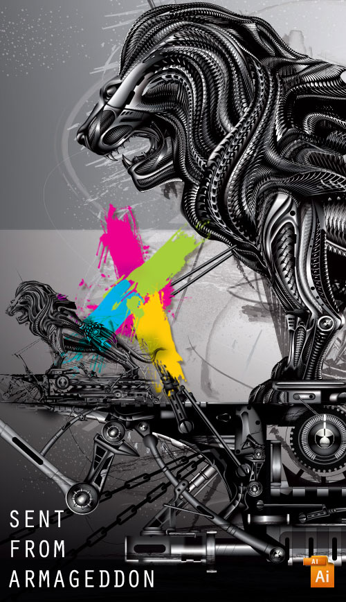 Sent from Armageddon, AI