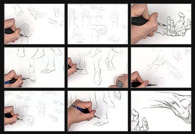 Dynamic Figure Drawing: Hands and Feet with David Finch