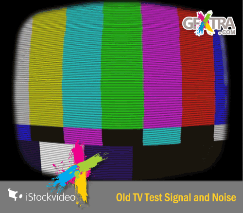 iStockVideo - Old TV Test Signal and Noise WEB