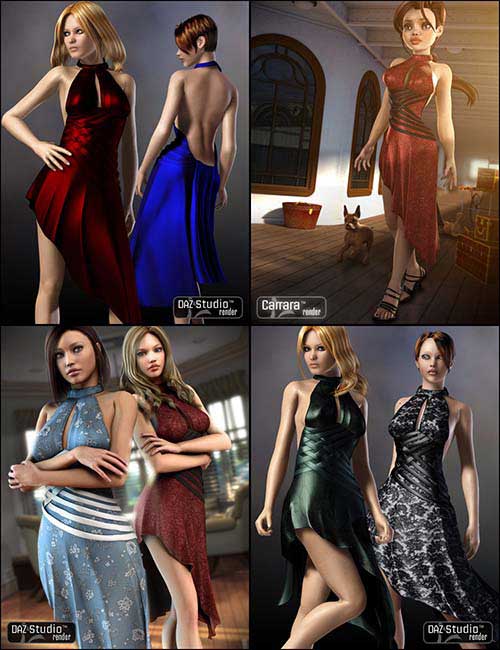 Evening Style Dress and Evening Style Dress Unimesh Fits