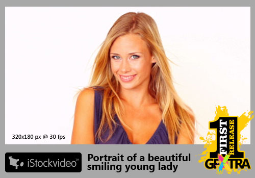 iStockVideo - Portrait of a Beautiful Smiling Young Lady for WEB