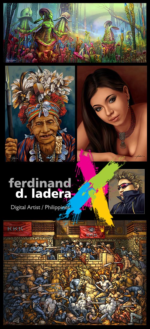 Ferdinand D. Ladera, Digital Artist - Philippines