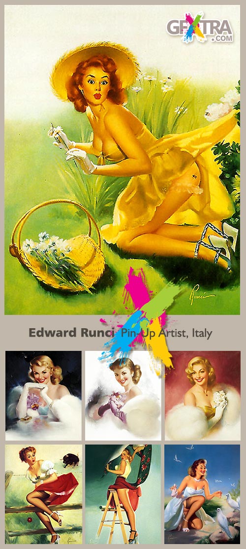 Edward Runci, Pin-Up Artist, Italy