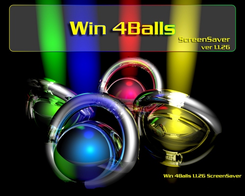 Win 4Balls ScreenSaver 1.1.26