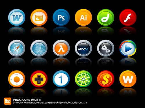 Puck Icons Pack II