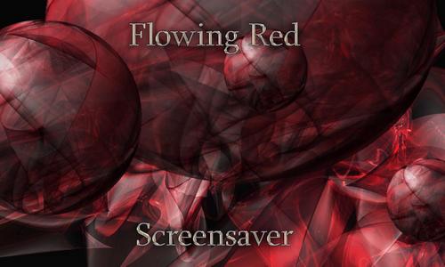 Flowing Red ScreenSaver