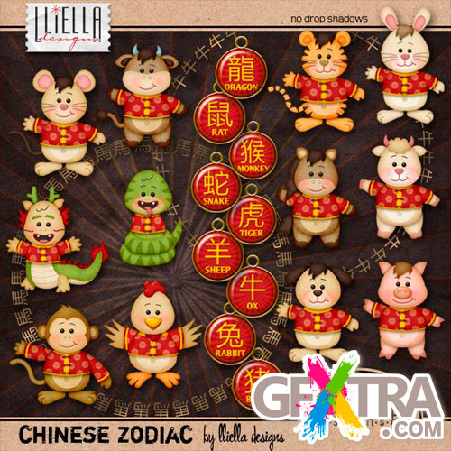 Scraps - Chinese New Year & Zodiac Bundle
