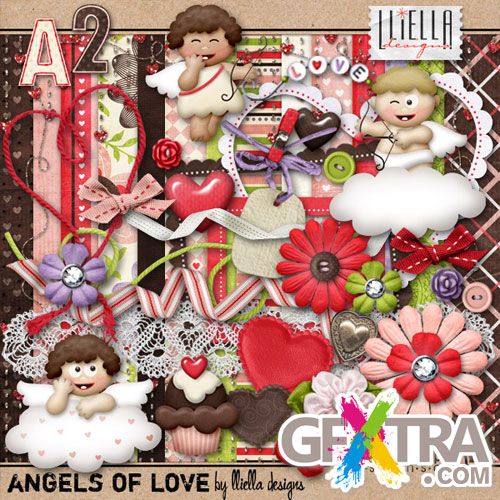 Scraps - Angels of Love by Lliella Designs