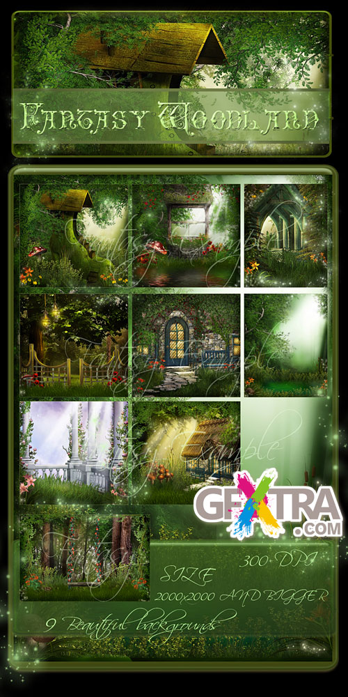 Backgrounds - Fantasy Woodland