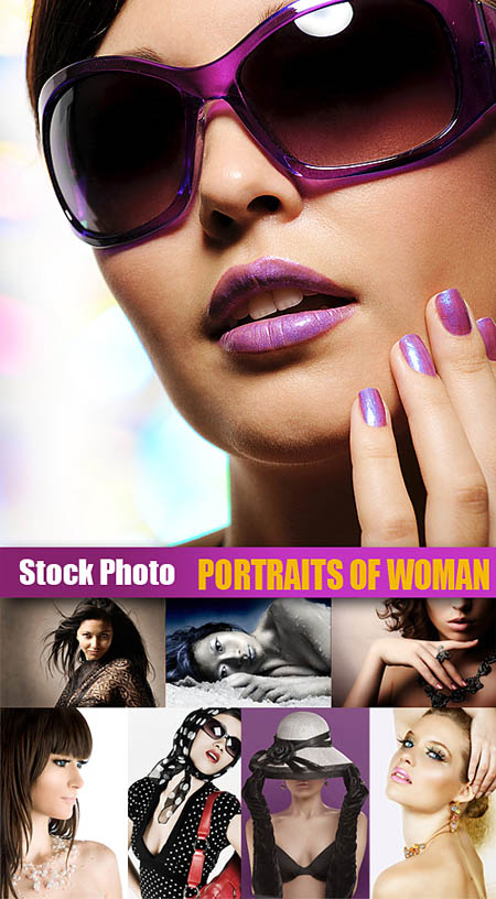 Stock Photo - Portraits of Woman