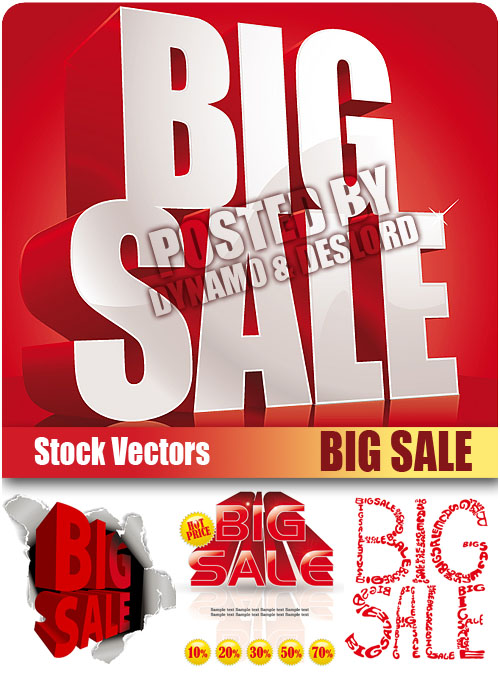 Stock Vectors - Big Sale