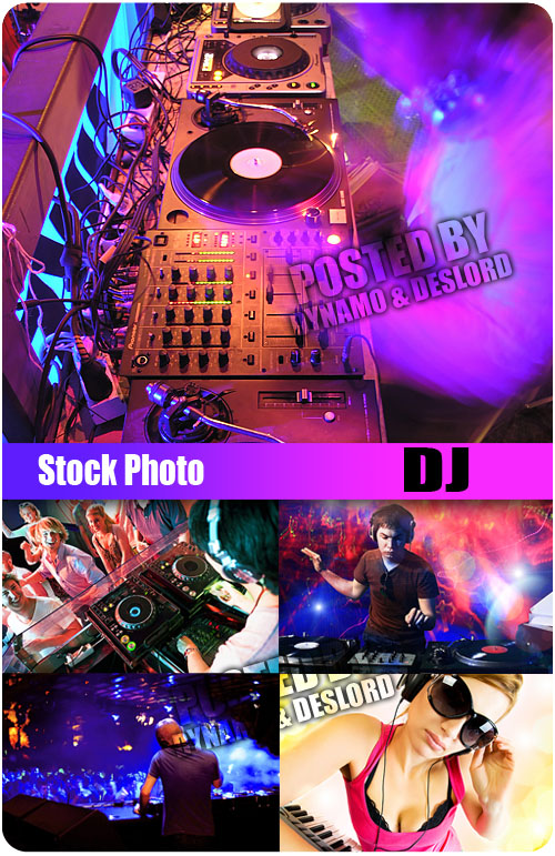 UHQ Stock Photo - DJ