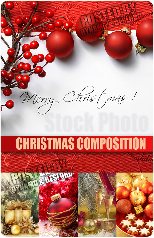 UHQ Stock Photo - Christmas composition