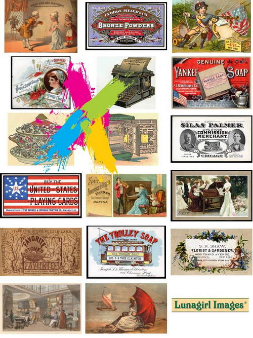 LunaGirl - Vintage Advertisements, Posters & Trade Cards CD2 LunaGirl - Vintage Advertisements, Posters & Trade Cards CD2