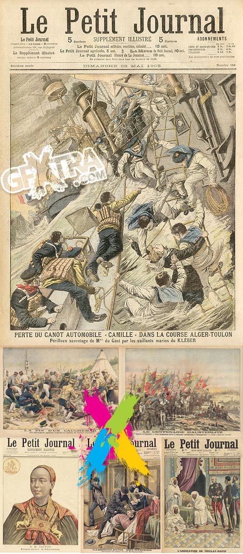 Le Petit Journal - Illustrations From History 40xUHQ Scans Le Petit Journal - Illustrations From History 40xUHQ Scans