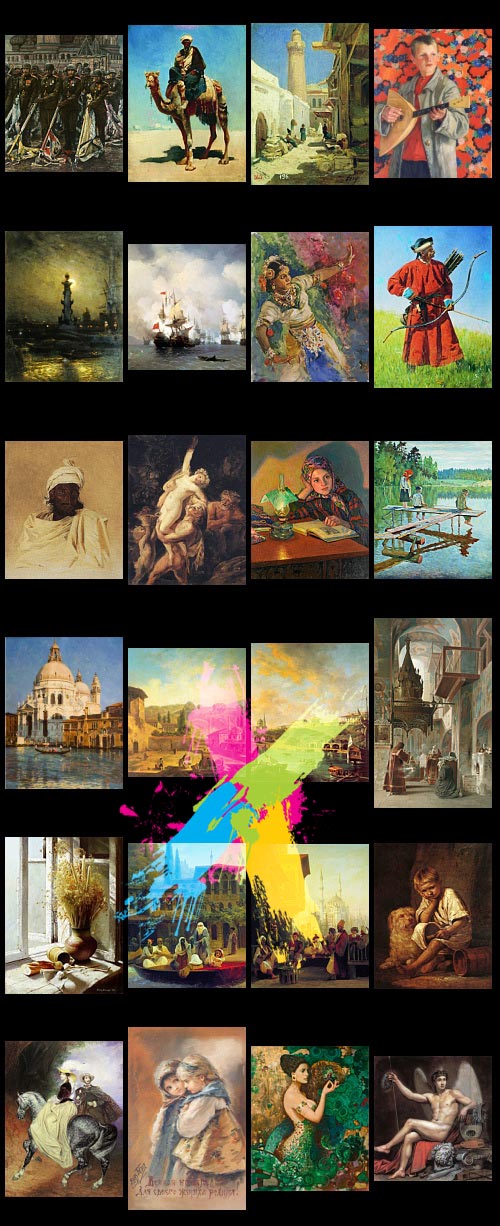 Russian and Soviet Artists - 330 Artists's Paintings 7730xJPGs with Infos