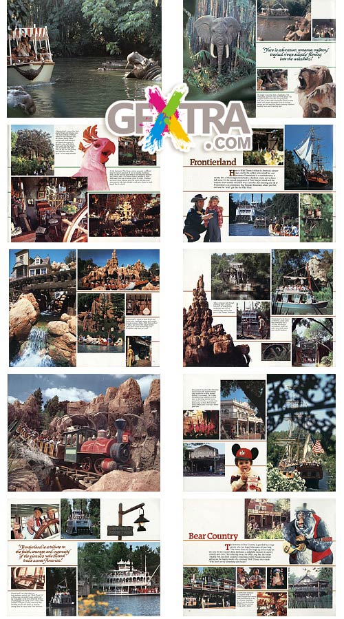 Pictorial Souvenir of Disneyland - Walt Disney Production 1983