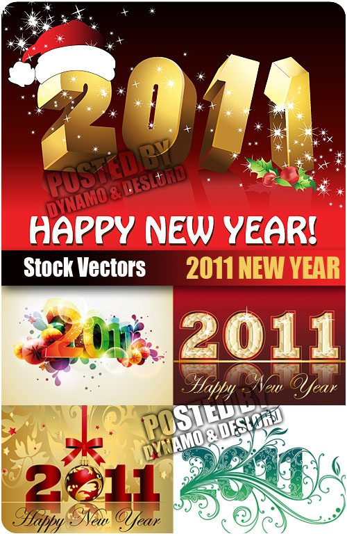 Stock Vectors - 2011 year