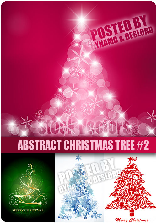 Stock Vectors - Abstract Christmas tree #2