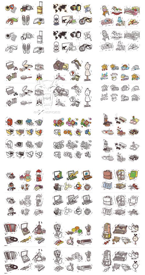 ZZVe 054 Vintage Icon EPS