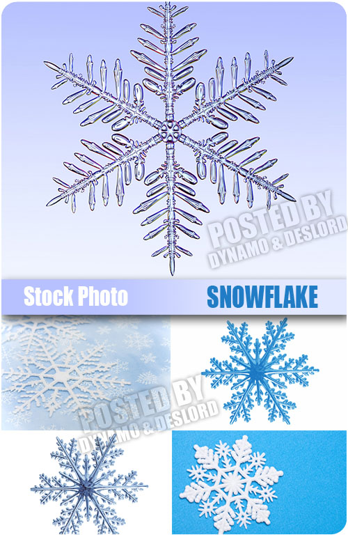 UHQ Stock Photo - Snowflake