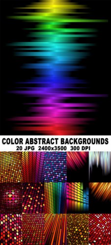 Color abstract backgrounds