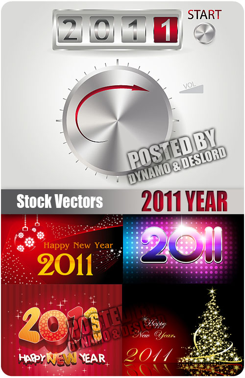 Stock Vectors - 2011 Year #2
