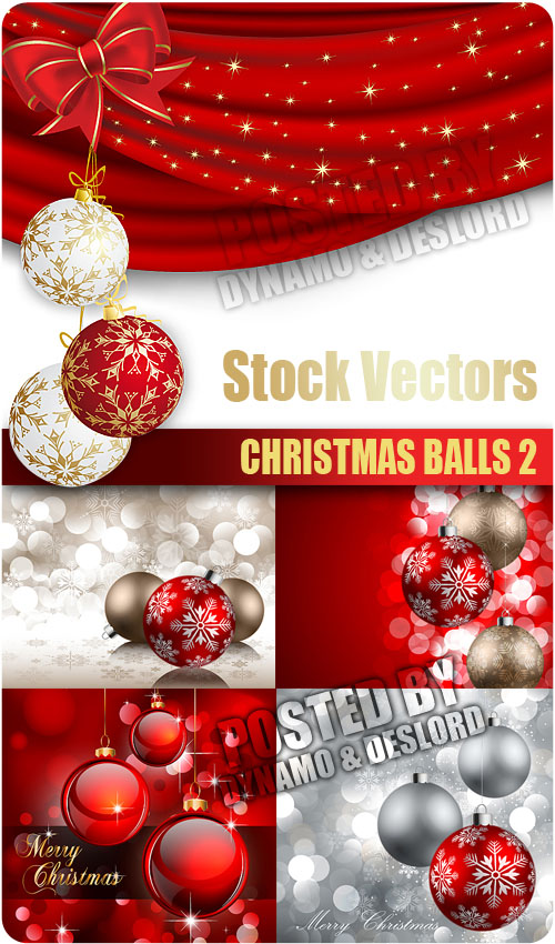 Stock Vectors - Christmas Balls 2