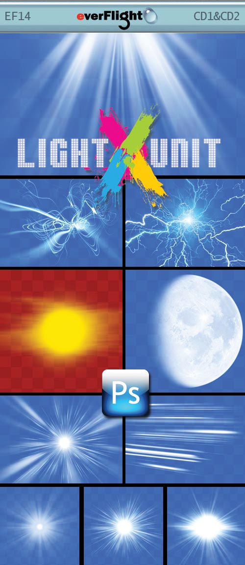 Everflight EF14 Light Unit 2xCD PSD