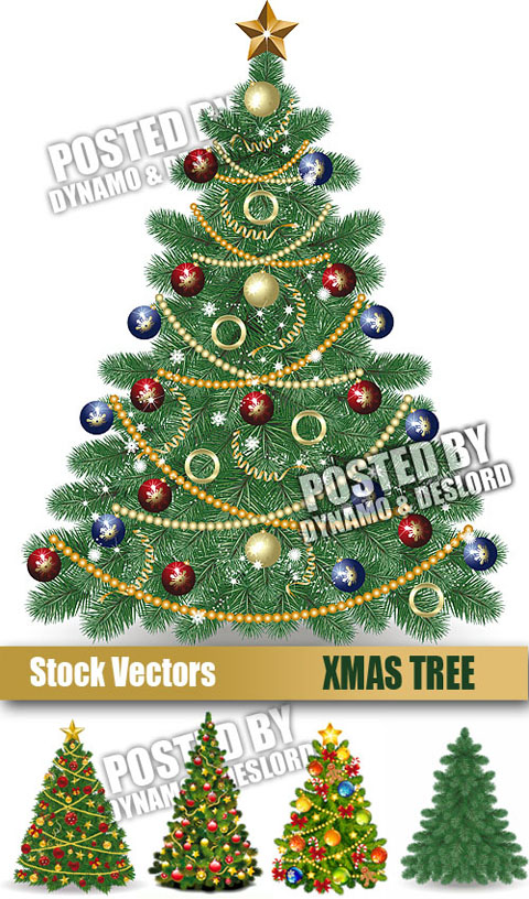 Stock Vectors - Xmas Tree