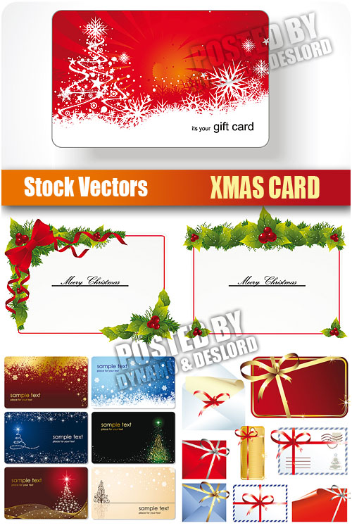 Stock Vectors - Xmas Card