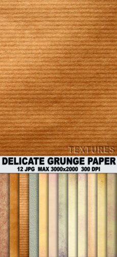 Delicate grunge paper textures