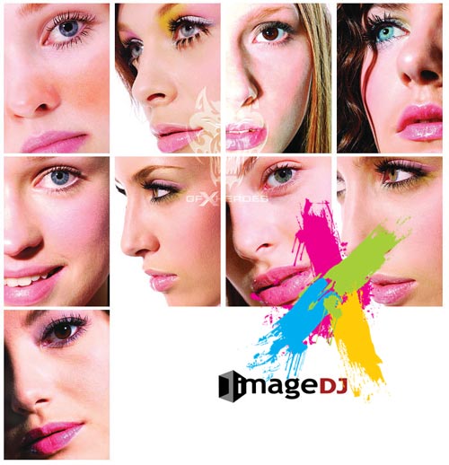 ImageDJ Living Art LA023 Face Close-ups, Female