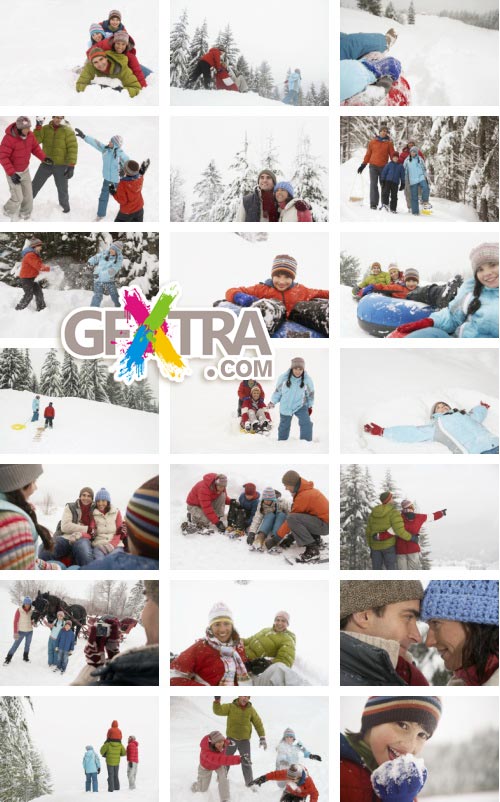 Veer Fancy FAN2019248 Family Snow Time