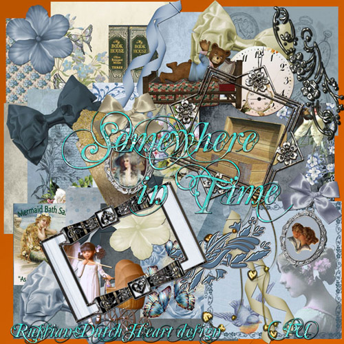 Scrap-collection "Somewhere in Time"