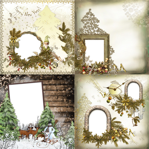 Scrap-page "Christmas Tale"