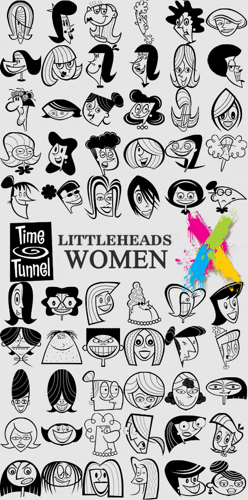 Time Tunnel: Littleheads - WOMEN