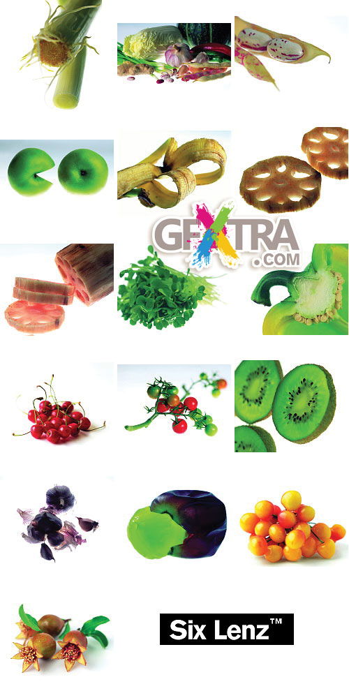 Six Lenz Vol.09 Fruit and Vegetables 2