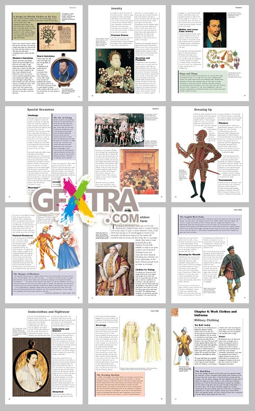 History of Costume and Fashion Vol.3, Elizabethan England