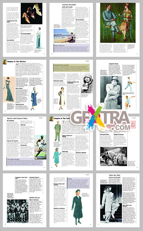 History of Costume and Fashion Vol.8, The Twentieth Century