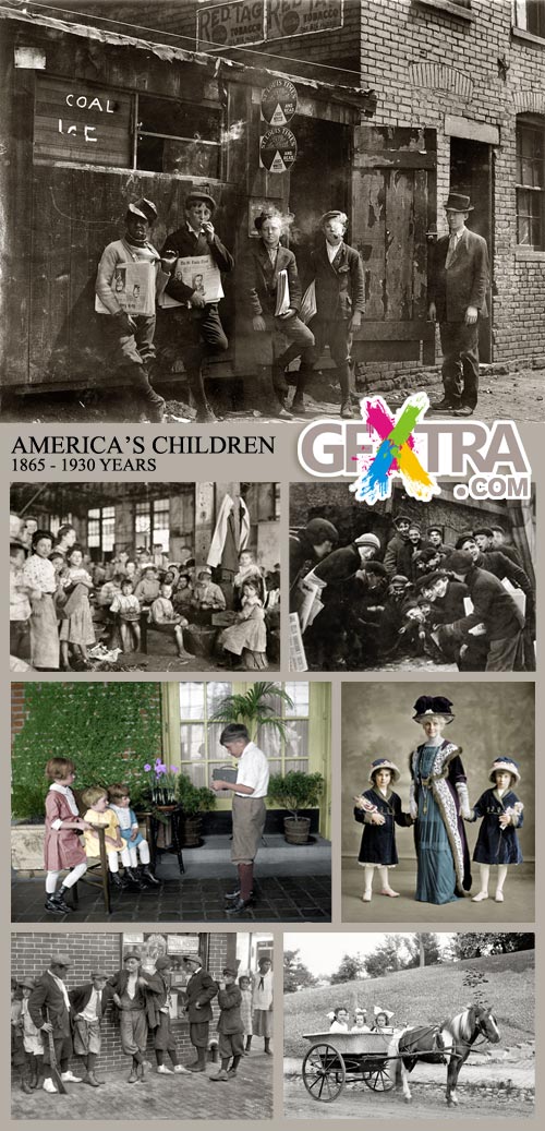 America's Children, 1865-1930 Years, 190 HQ Scans America's Children, 1865-1930 Years, 190 HQ Scans