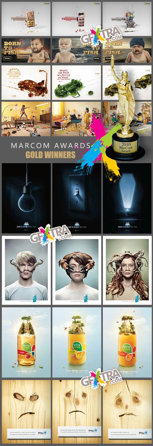 MARCOM Graphic Design Awards - Gold Winners 505xADs