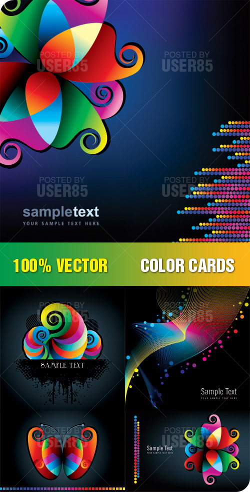 Shutterstock - Color Cards