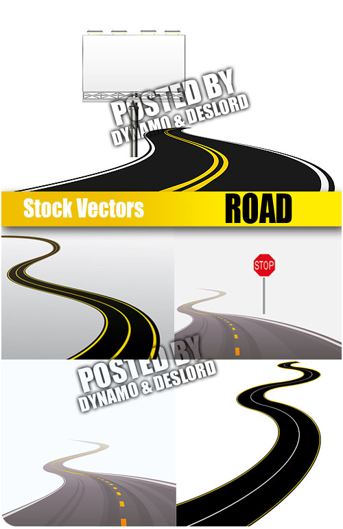 Stock Vectors - Road