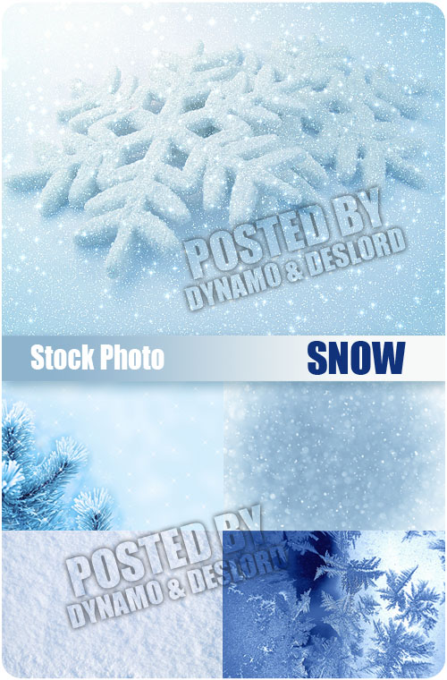 UHQ Stock Photo - Snow