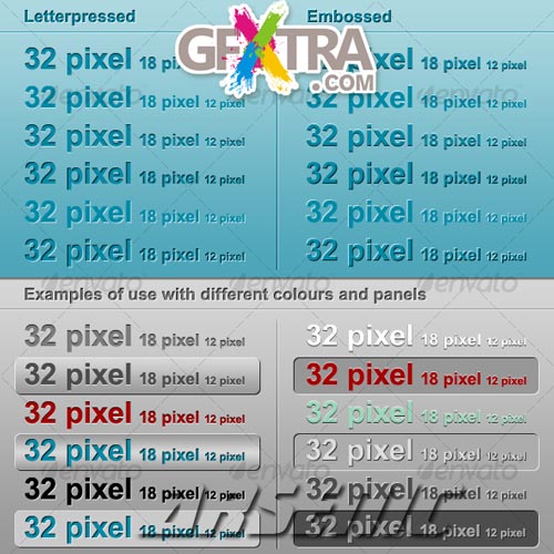1 Pixel Menu Styles - GraphicRiver - REUPLOADED!